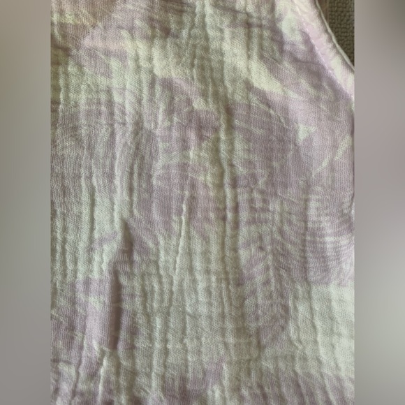 CARTERS NWT sz 7 LAVENDER TROPICAL SUNDRESS - Picture 8 of 9